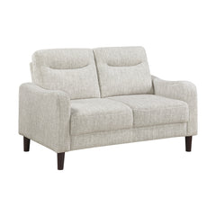 Linden Beige Loveseat - Ornate Home
