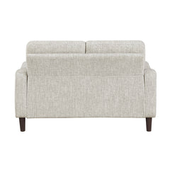Linden Beige Loveseat - Ornate Home