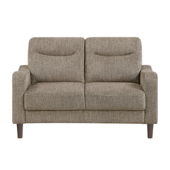 Linden Beige Loveseat - Ornate Home