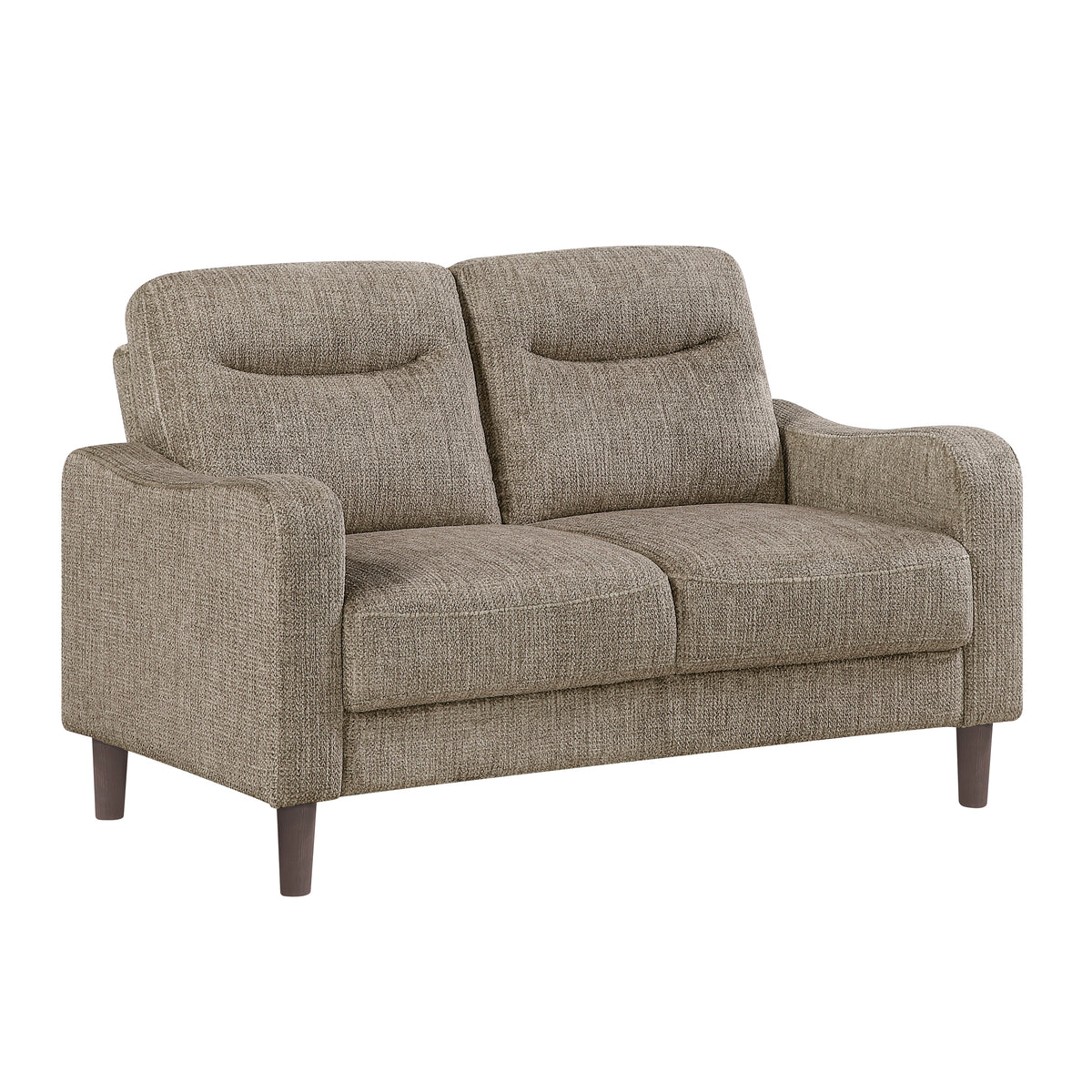 Linden Beige Loveseat - Ornate Home