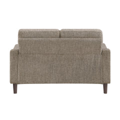 Linden Beige Loveseat - Ornate Home