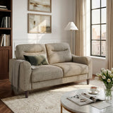 Linden Beige Loveseat - Ornate Home