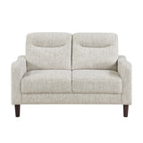 Linden Beige Loveseat - Ornate Home