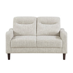Linden Beige Loveseat - Ornate Home