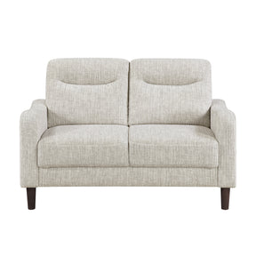 Linden Beige Loveseat - Ornate Home