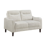 Linden Beige Loveseat - Ornate Home