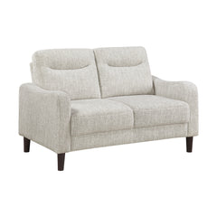 Linden Beige Loveseat - Ornate Home