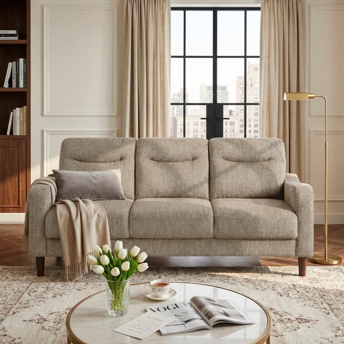 Linden Beige Sofa - Ornate Home