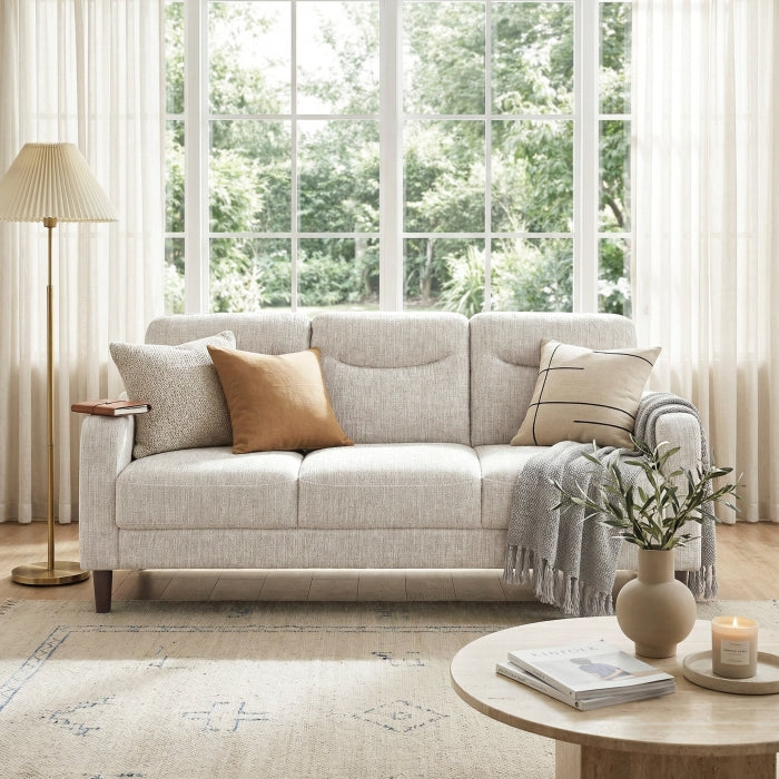 Linden Beige Sofa - Ornate Home