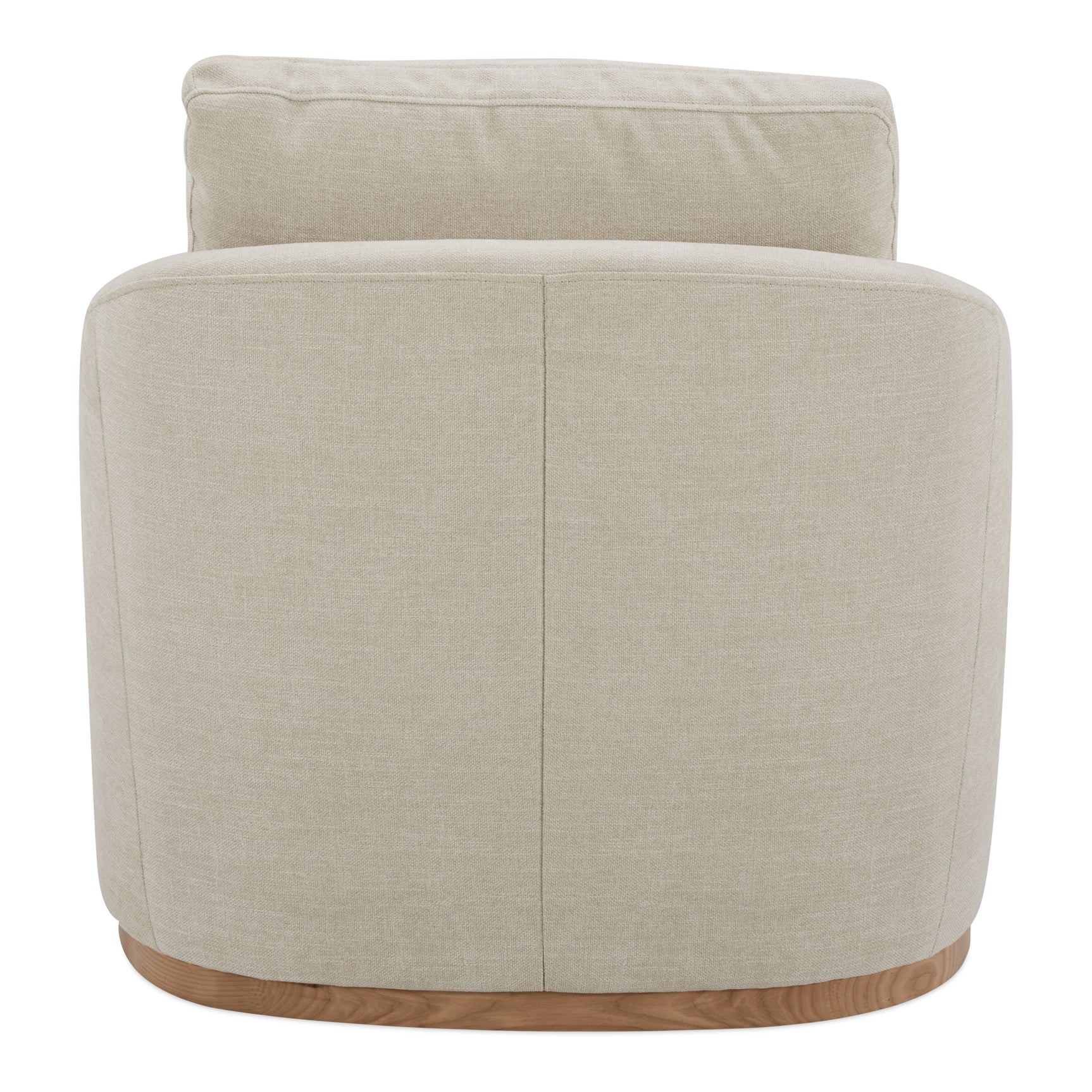 Linden Beige Swivel Chair - Ornate Home