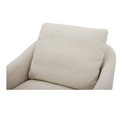 Linden Beige Swivel Chair - Ornate Home