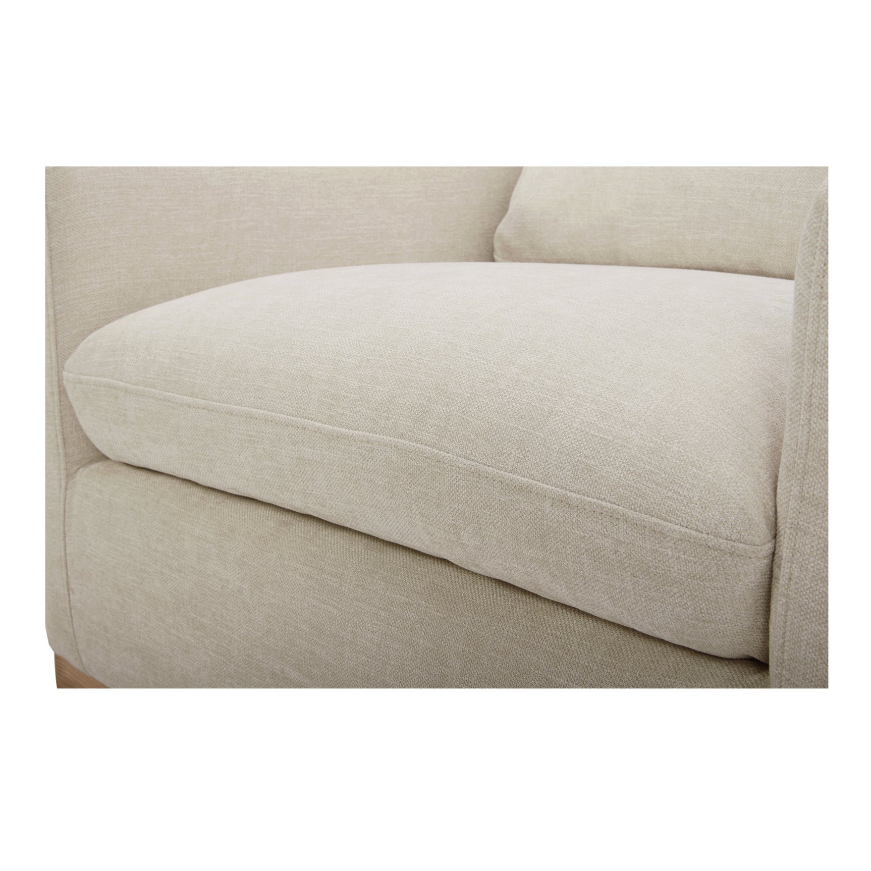Linden Beige Swivel Chair - Ornate Home