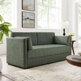 Linden Eucalyptus Upholstered Heathered Chenille Sofa - Ornate Home