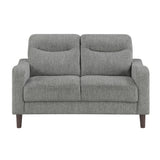 Linden Gray Loveseat - Ornate Home