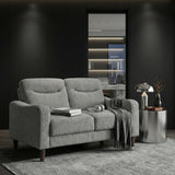 Linden Gray Loveseat - Ornate Home
