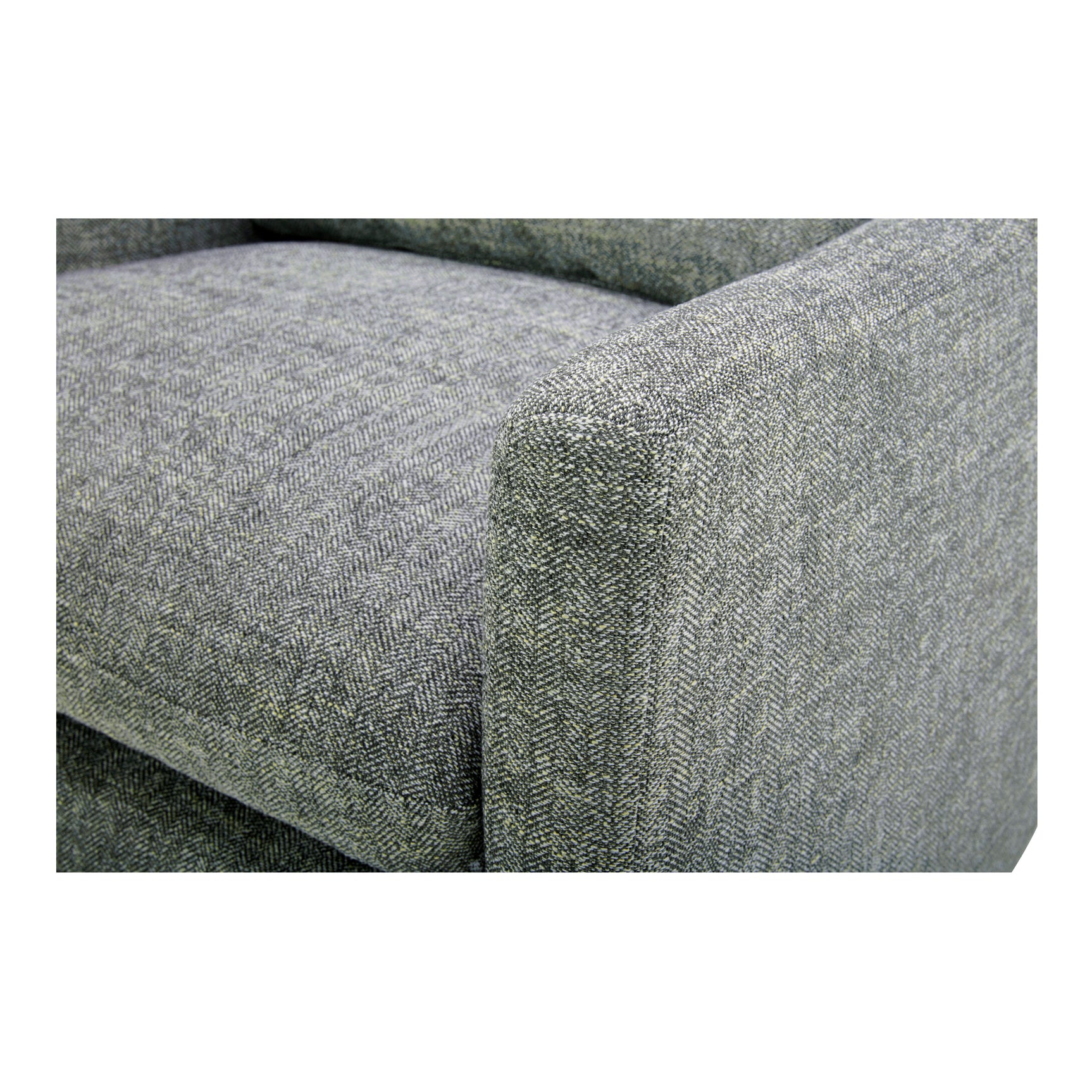 Linden Slated Moss Swivel Chair - Ornate Home