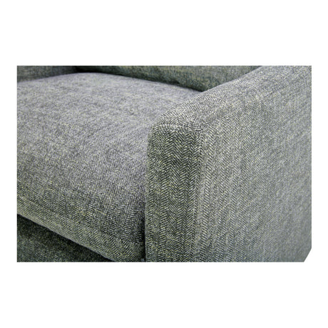 Linden Slated Moss Swivel Chair - Ornate Home