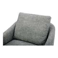 Linden Slated Moss Swivel Chair - Ornate Home