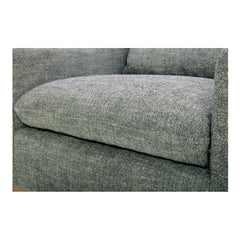 Linden Slated Moss Swivel Chair - Ornate Home
