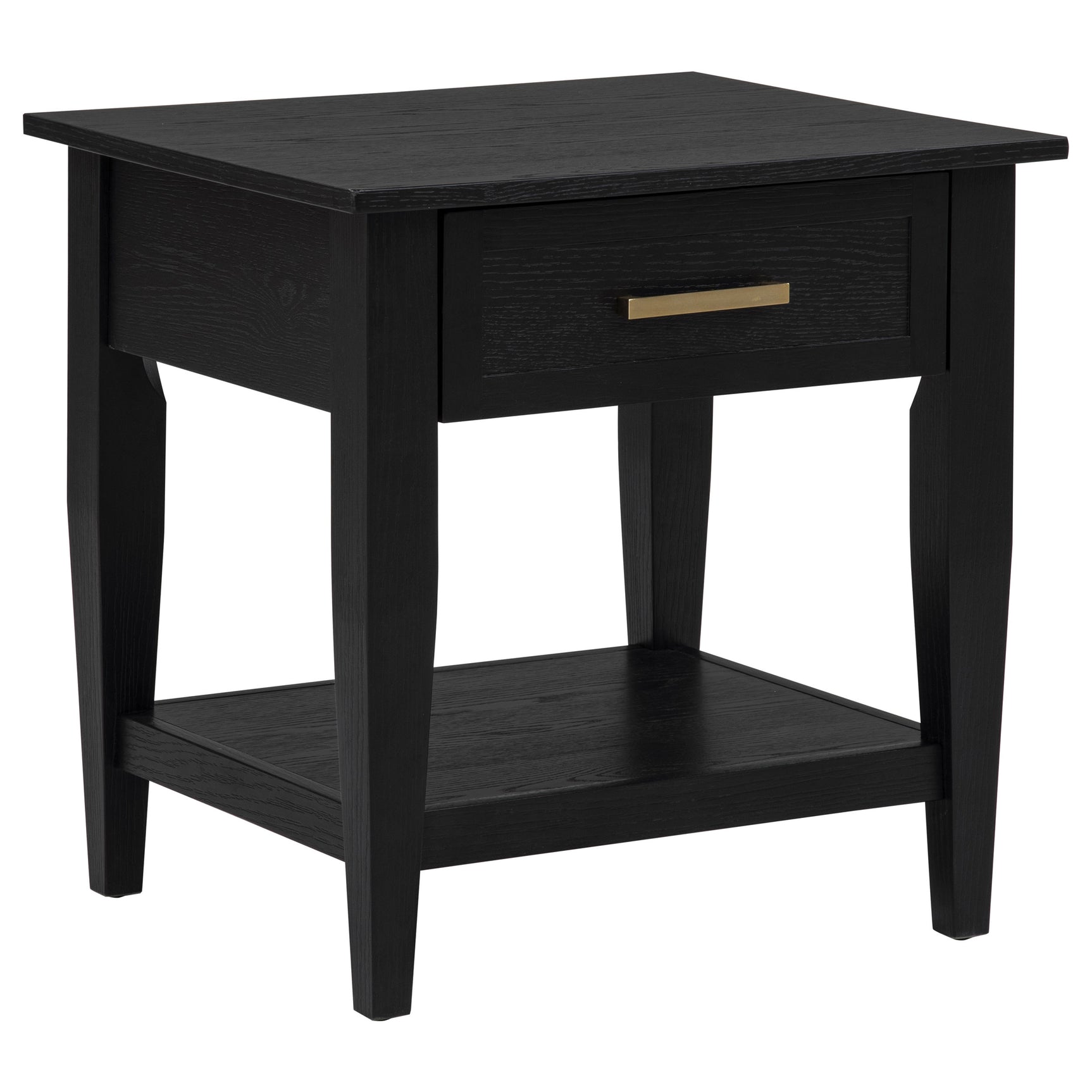Lindenton Black 2-piece Wood Lift-Top Coffee and End Table Set - Ornate Home