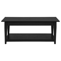 Lindenton Black 3-piece Wood Lift-Top Coffee and End Table Set - Ornate Home