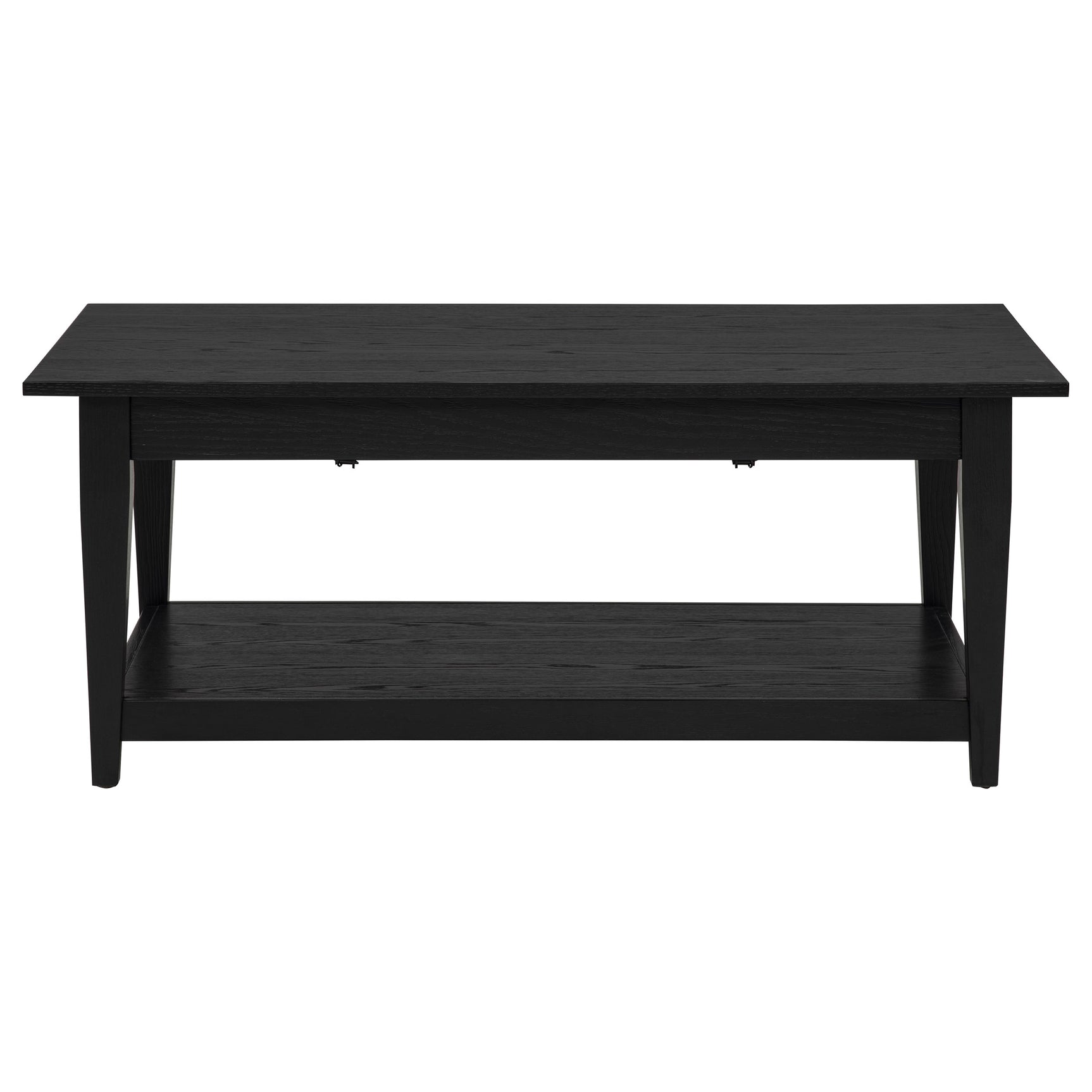 Lindenton Black Lift-Top Occasional Cocktail Coffee Table - Ornate Home