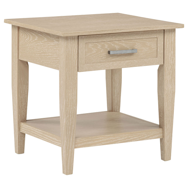 Lindenton Blonde 1-drawer Wood Occasional Side End Table - Ornate Home