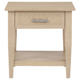 Lindenton Blonde 1-drawer Wood Occasional Side End Table - Ornate Home