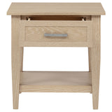 Lindenton Blonde 1-drawer Wood Occasional Side End Table - Ornate Home