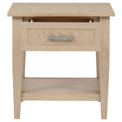 Lindenton Blonde 1-drawer Wood Occasional Side End Table - Ornate Home