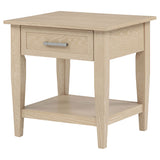 Lindenton Blonde 1-drawer Wood Occasional Side End Table - Ornate Home