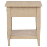 Lindenton Blonde 1-drawer Wood Occasional Side End Table - Ornate Home