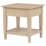 Lindenton Blonde 1-drawer Wood Occasional Side End Table - Ornate Home