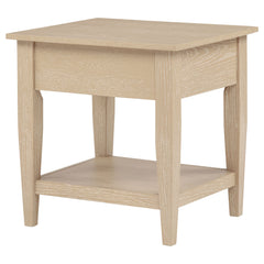 Lindenton Blonde 1-drawer Wood Occasional Side End Table - Ornate Home
