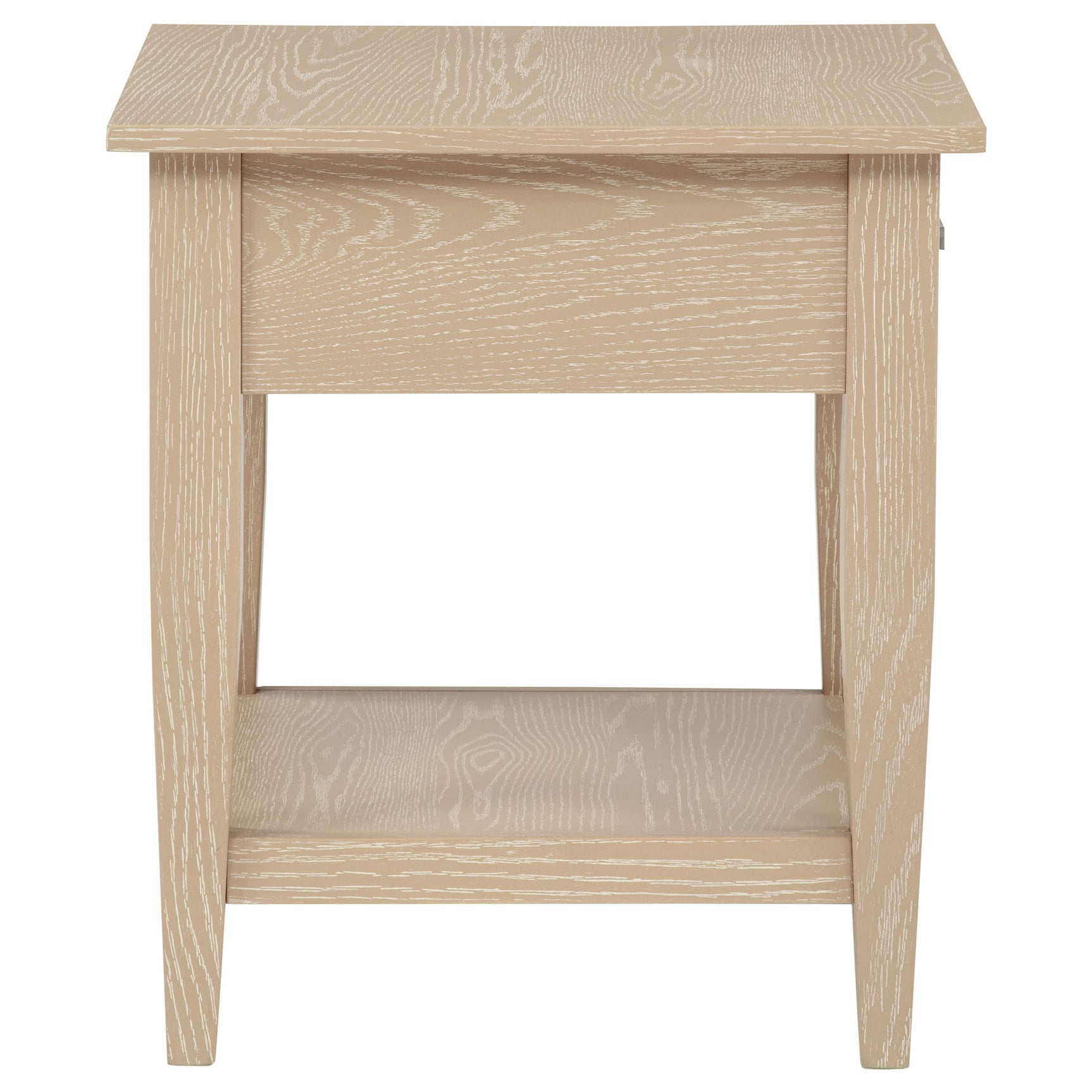 Lindenton Blonde 1-drawer Wood Occasional Side End Table - Ornate Home