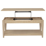 Lindenton Blonde 2-piece Wood Lift-Top Coffee and End Table Set - Ornate Home