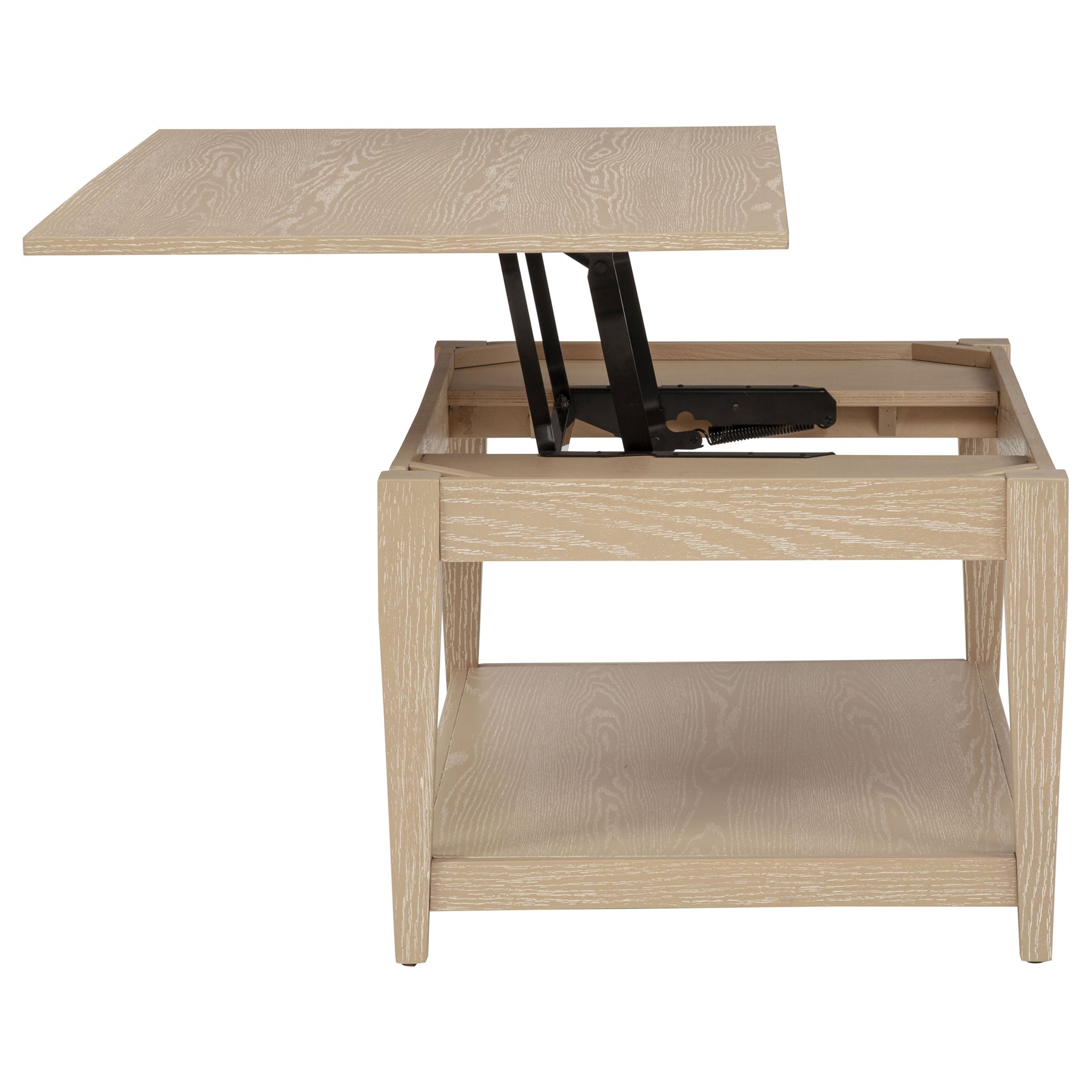 Lindenton Blonde 2-piece Wood Lift-Top Coffee and End Table Set - Ornate Home
