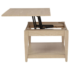 Lindenton Blonde 2-piece Wood Lift-Top Coffee and End Table Set - Ornate Home