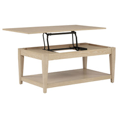 Lindenton Blonde Lift-Top Occasional Cocktail Coffee Table - Ornate Home
