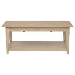 Lindenton Blonde Lift-Top Occasional Cocktail Coffee Table - Ornate Home