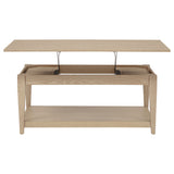 Lindenton Blonde Lift-Top Occasional Cocktail Coffee Table - Ornate Home