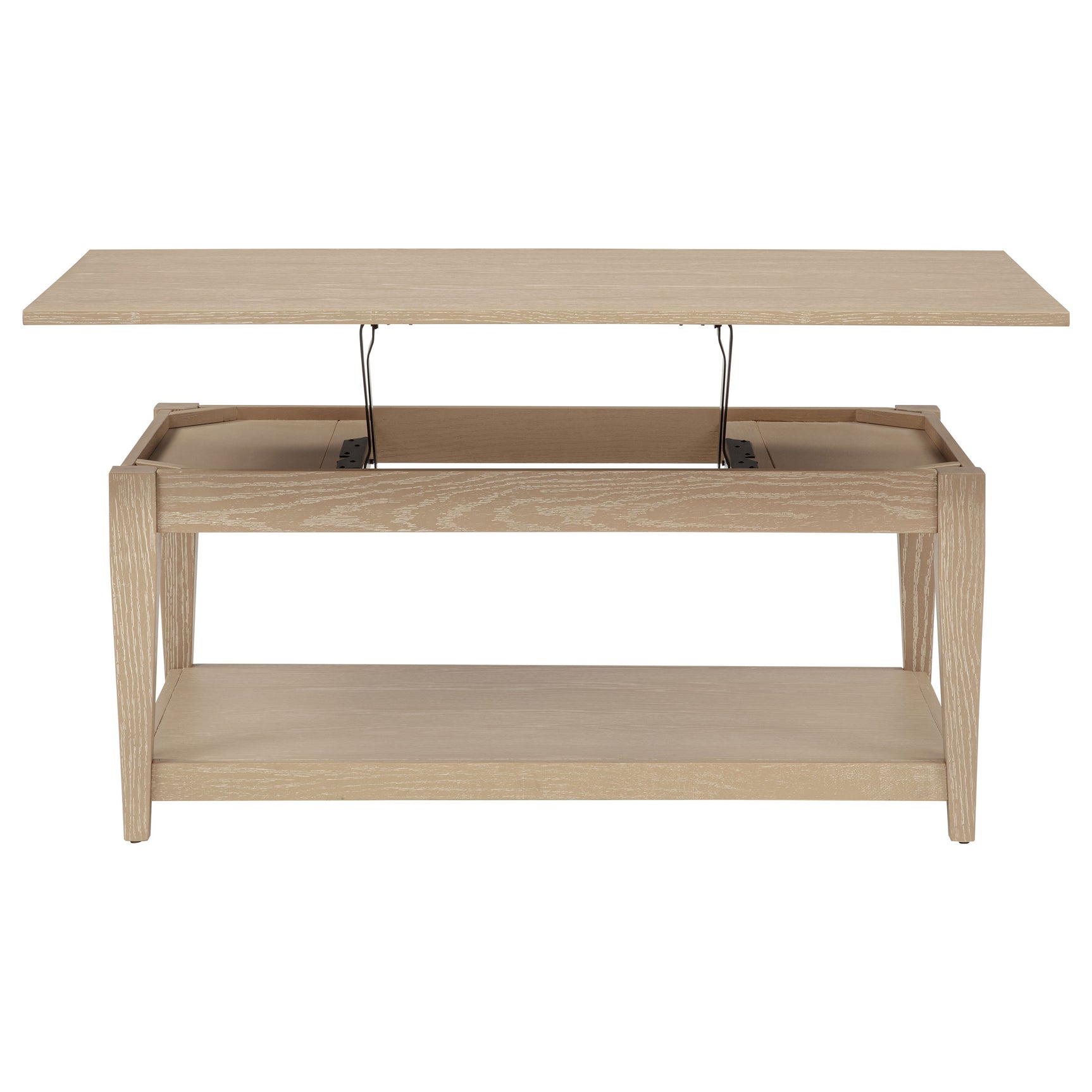 Lindenton Blonde Lift-Top Occasional Cocktail Coffee Table - Ornate Home