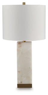 Linderfield White/Gold Finish Table Lamp (Online Special Price) - Ornate Home