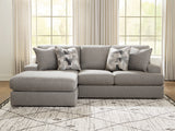 Lindon Smoke 2-Piece Sectional with Chaise (Online Special Price) - Ornate Home