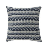 Lindy Navy Throw Pillow - Ornate Home