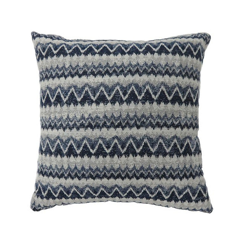 Lindy Navy Throw Pillow - Ornate Home