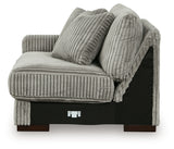Lindyn Fog 2-Piece Sectional Sofa and Oversized Swivel Accent Chair - Ornate Home