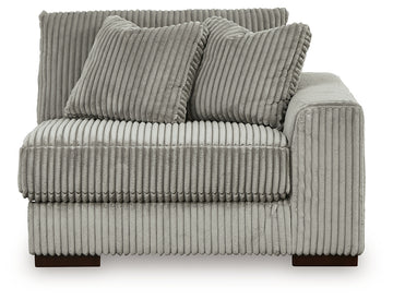 Lindyn Fog 2-Piece Sectional Sofa and Oversized Swivel Accent Chair - Ornate Home