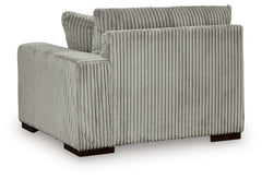 Lindyn Fog 2-Piece Sectional Sofa and Oversized Swivel Accent Chair - Ornate Home