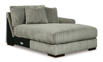 Lindyn Fog 2pc RAF Chaise Sectional - Ornate Home
